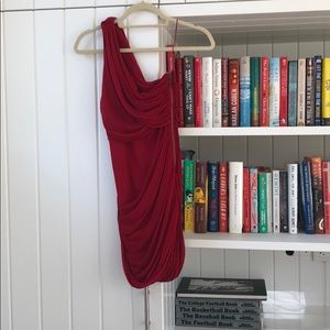 Red Alice and olivia dress